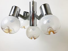 Vintage Mazzega Chandelier, 1960s