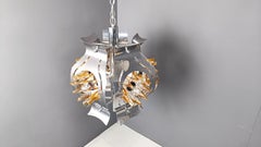 Vintage Mazzega chandelier, 1960s
