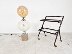 Vintage Mazzega Floor Lamp with Marble, 1960s