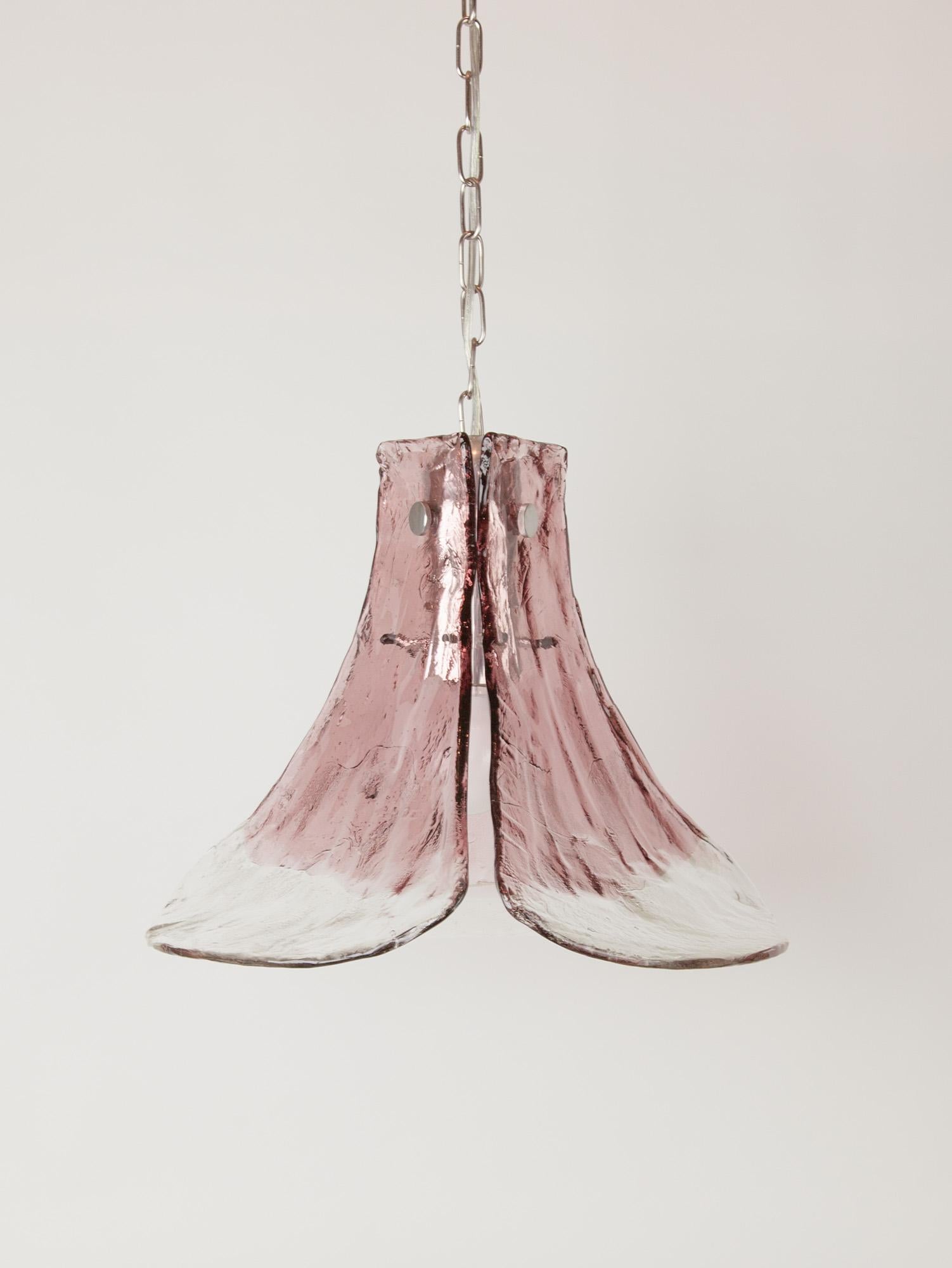 Vintage Mazzega Murano Ceiling Light by Carlo Nason for Kalmar Franken, 1960s For Sale 3