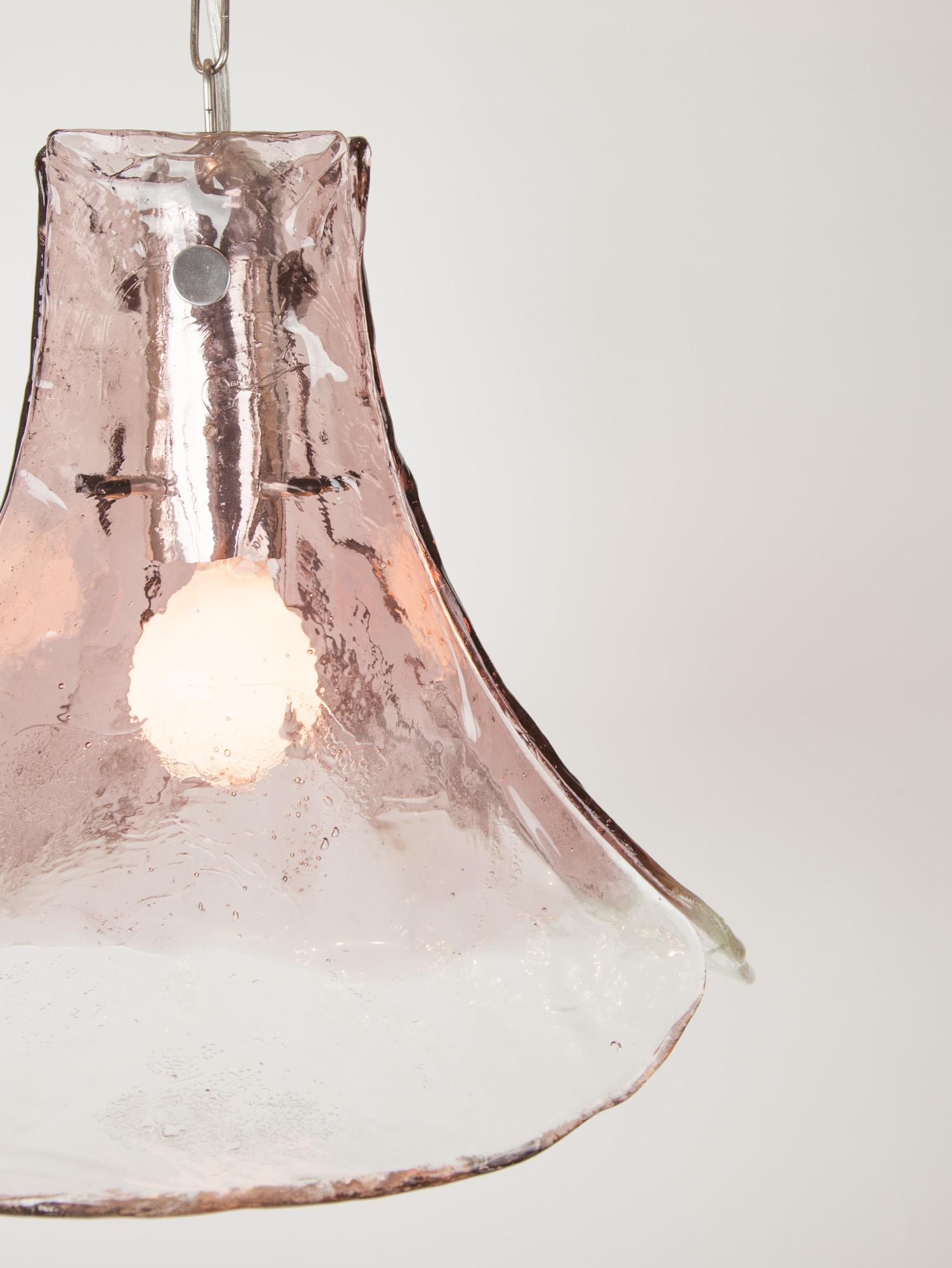 Vintage Mazzega Murano Ceiling Light by Carlo Nason for Kalmar Franken, 1960s For Sale 1