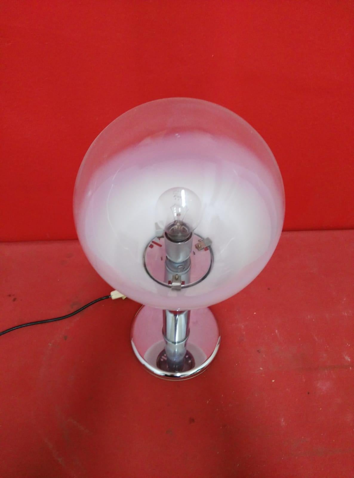 midcenturyVintage Mazzega Murano Table Lamp, Italian Style, 1960 1