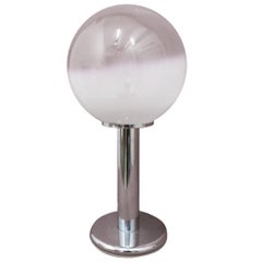midcenturyVintage Mazzega Murano Table Lamp, Italian Style, 1960