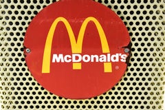 Vintage McDonald's Garbage Receptacle