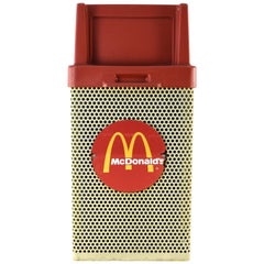 Retro McDonald's Garbage Receptacle