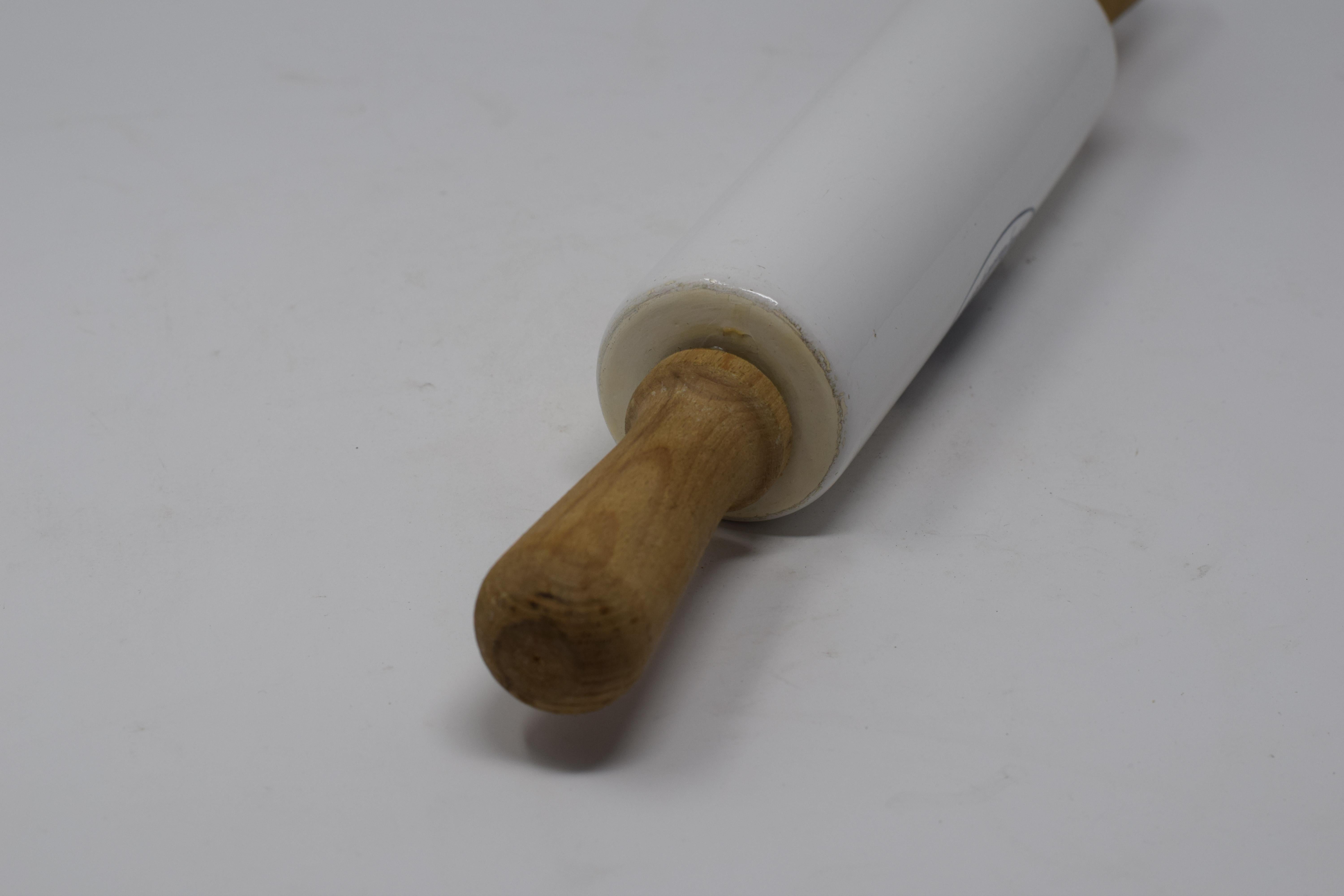 20th Century Vintage McDougalls Flour Advertising Rolling Pin