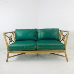 Vintage McGuire Love Seat
