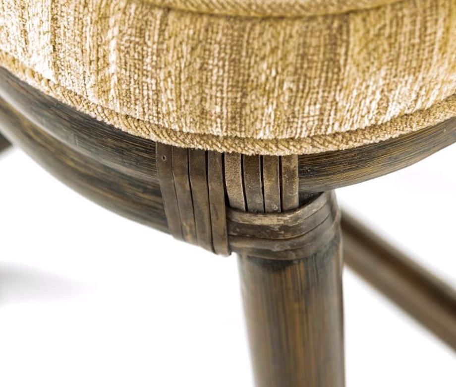 Vintage McGuire San Francisco Rattan Bambus Esszimmer Sessel:: CLEARANCE:: Stühle (Regency)