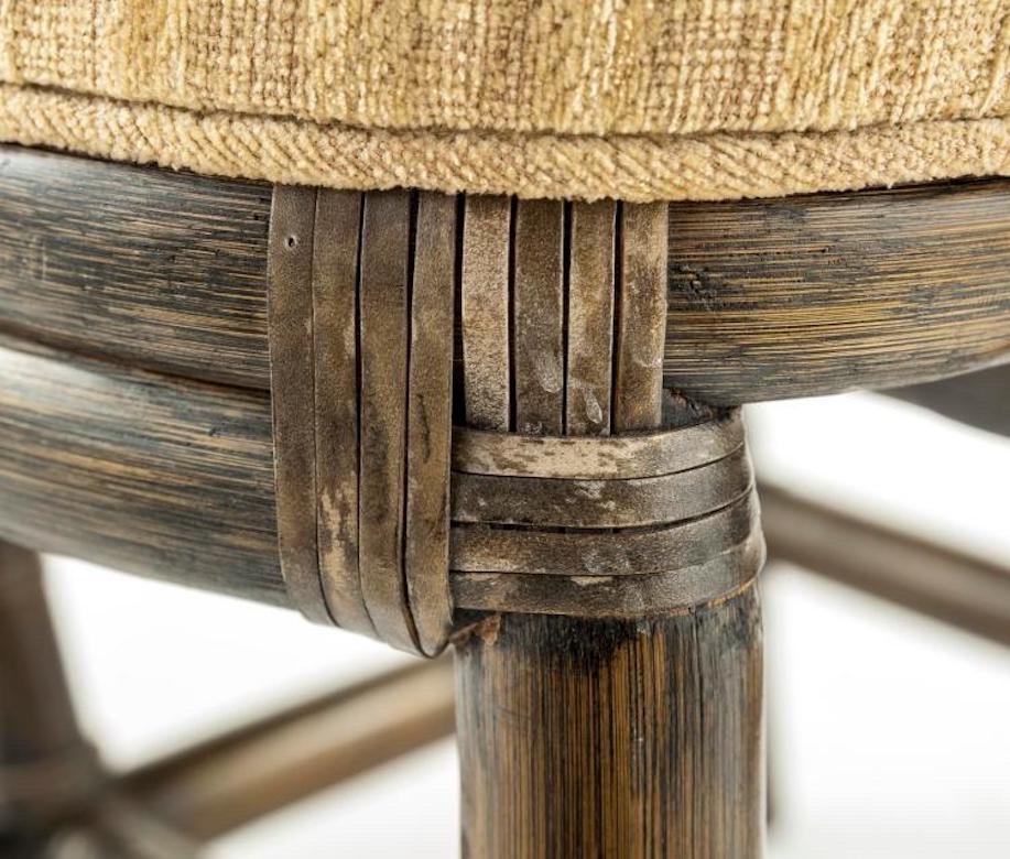 Vintage McGuire San Francisco Rattan Bambus Esszimmer Sessel:: CLEARANCE:: Stühle (amerikanisch)
