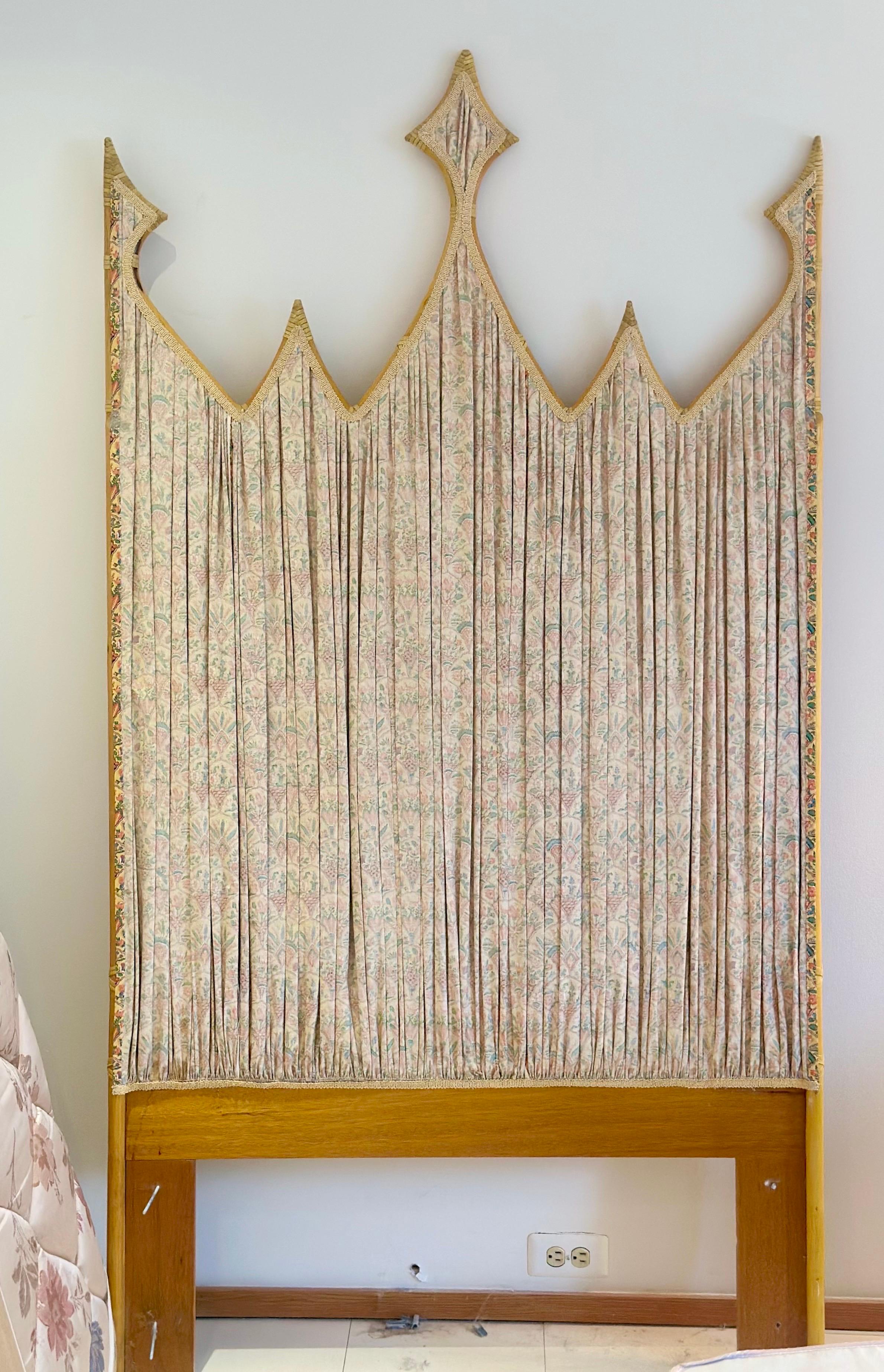 Vintage McGuire Twin Headboards Bamboo and Rawhide Headboards - A Pair en vente 1
