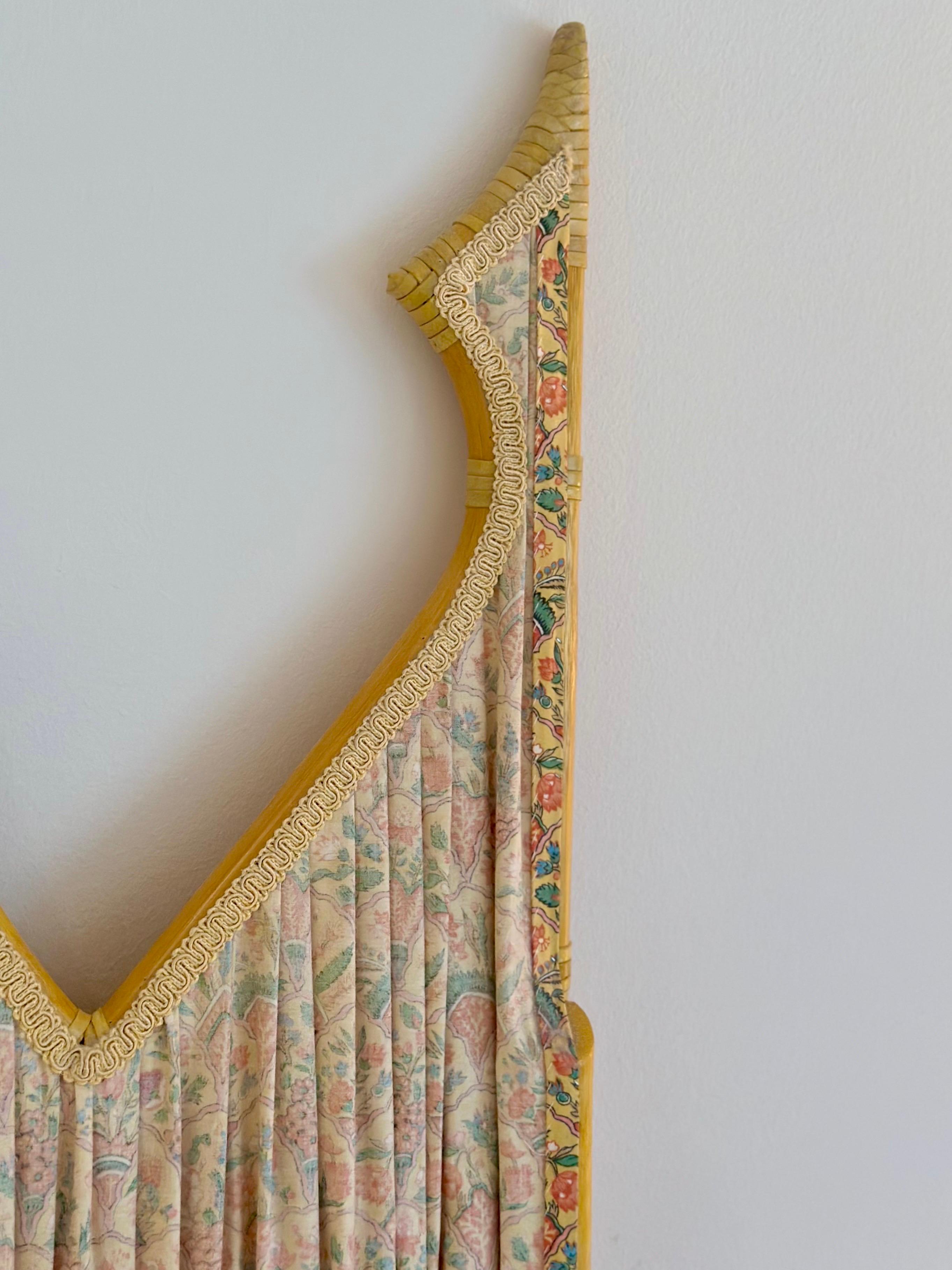 Vintage McGuire Twin Headboards Bamboo and Rawhide Headboards - A Pair en vente 2