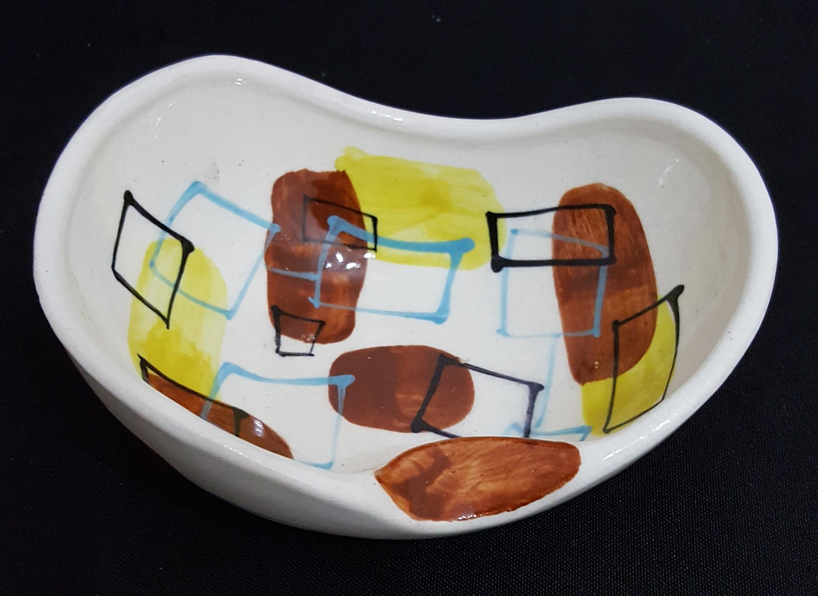 Cenicero o Vide-Poche Atómico / Retro Moderno de Mediados de Siglo, NASCO, Diseño Raro Otro