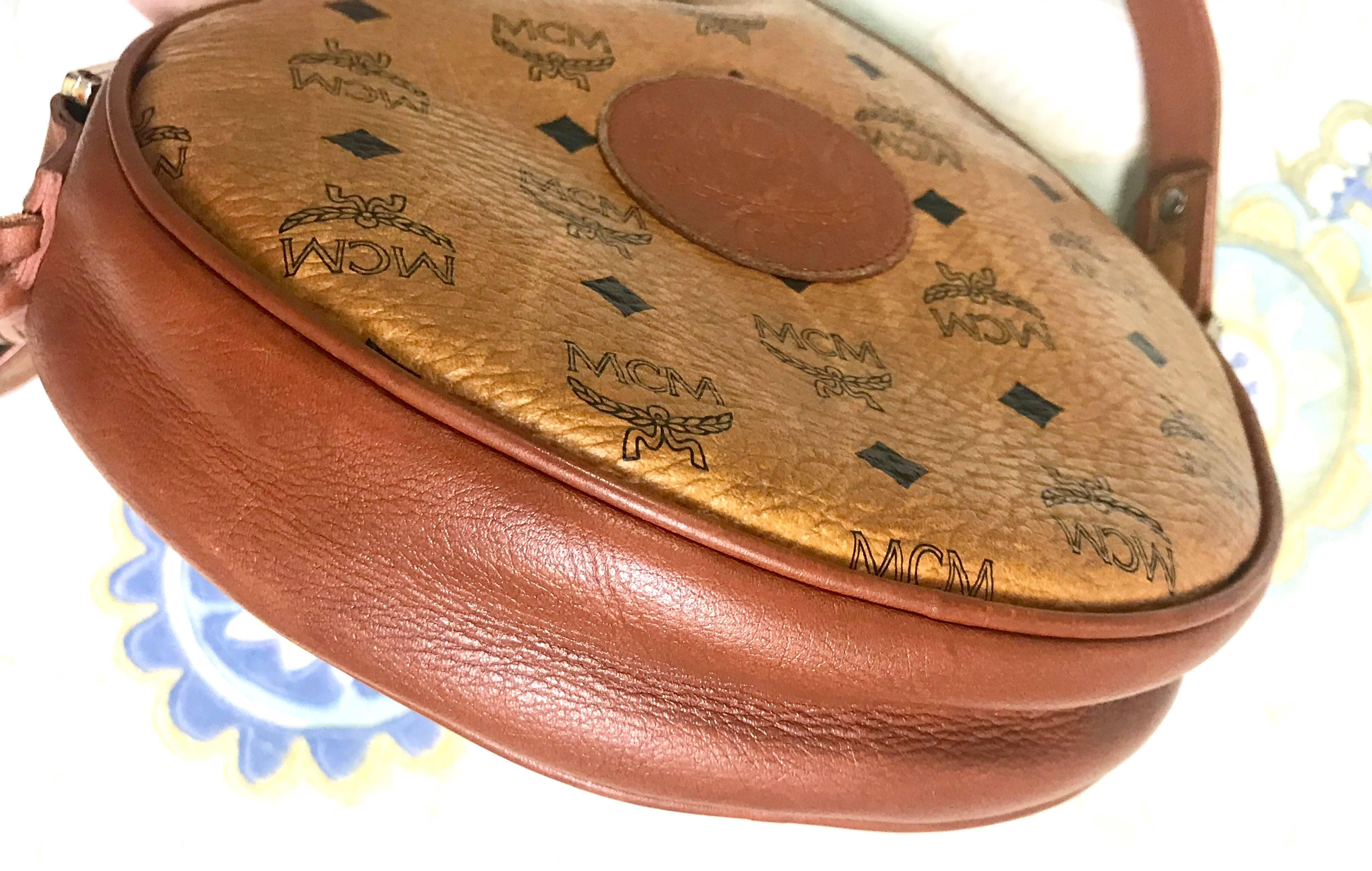 mcm circle bag