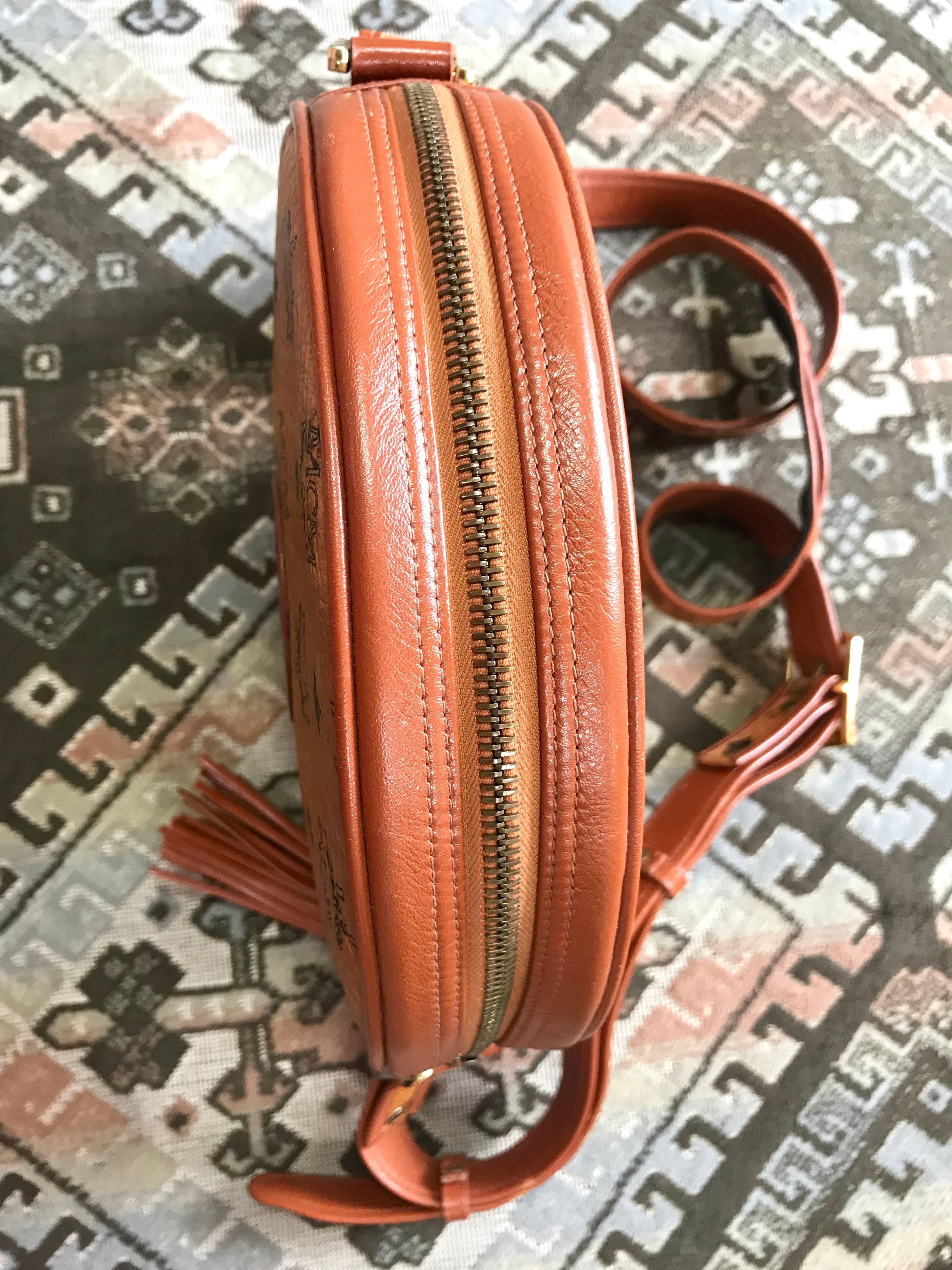 mcm circle bag