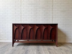 Vintage MCM Broyhill Brasilia rosewood credenza