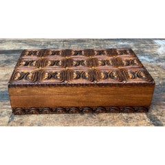 Vintage MCM Brutalist Lidded Box