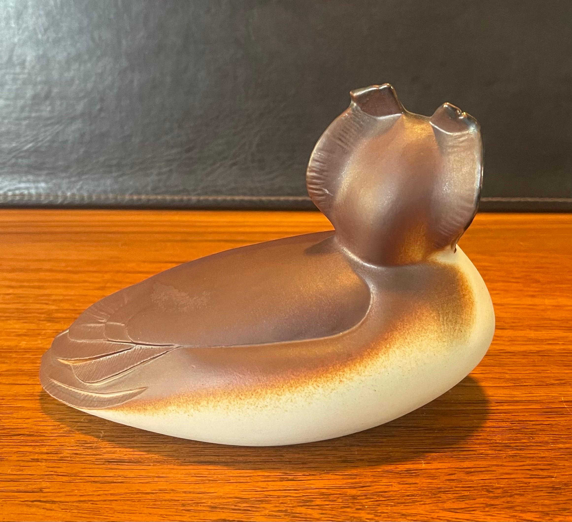 Céramique Sculpture d'oiseau vintage en céramique MCM Ceramiche de Paul Hoff en vente