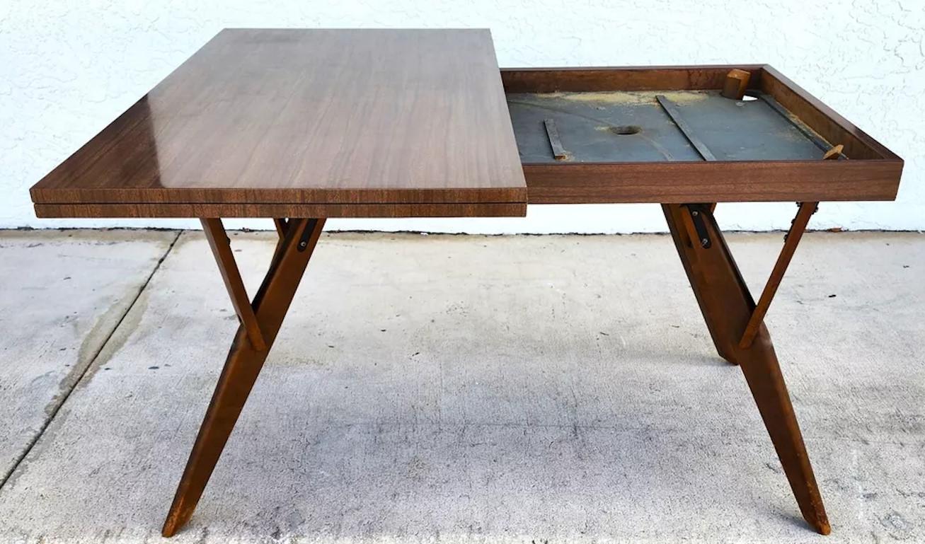 Table basse vintage MCM convertie en table à manger par CASTRO CONVERTIBLE en vente 3