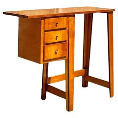 Vintage MCM Custom Built Plywood Writing Desk