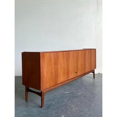 Vintage MCM Danish Arne Hovmand-Olsen Teak Credenza