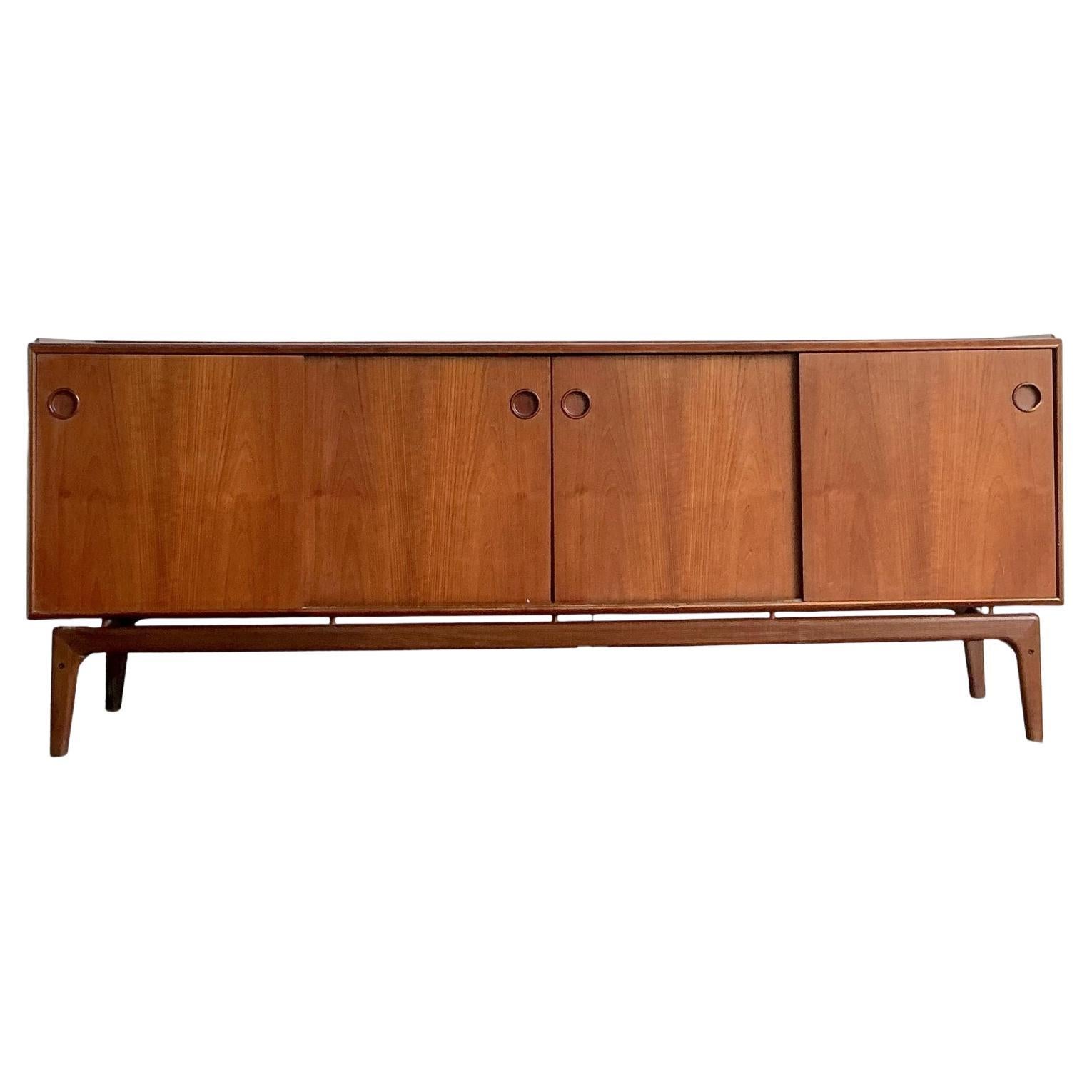 Vintage MCM Danish Arne Hovmand-Olsen Teak Credenza