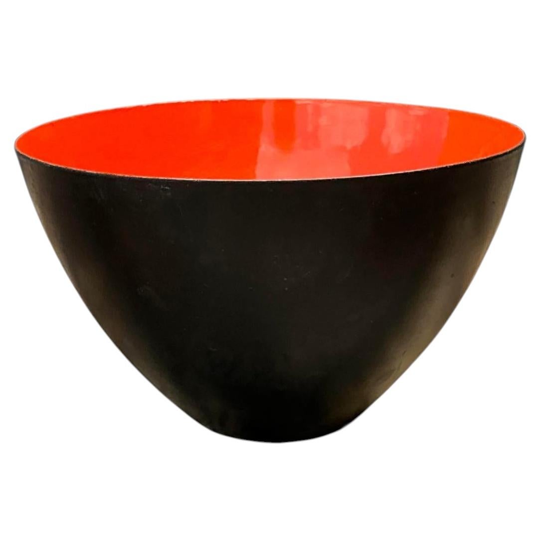 Vintage MCM Enamel Bowl