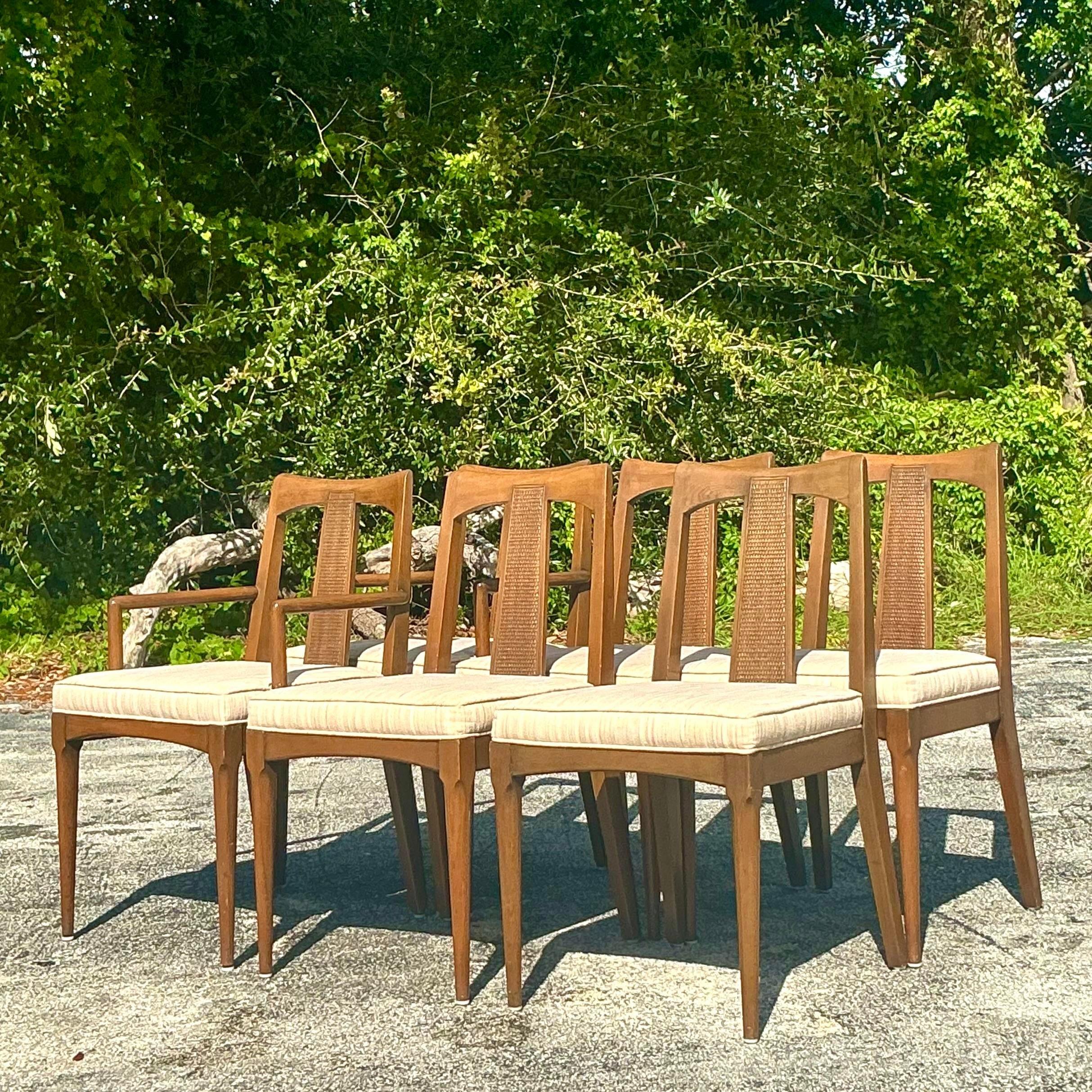 Ensemble de table à manger extensible vintage MCM - Ensemble de 7 en vente 1