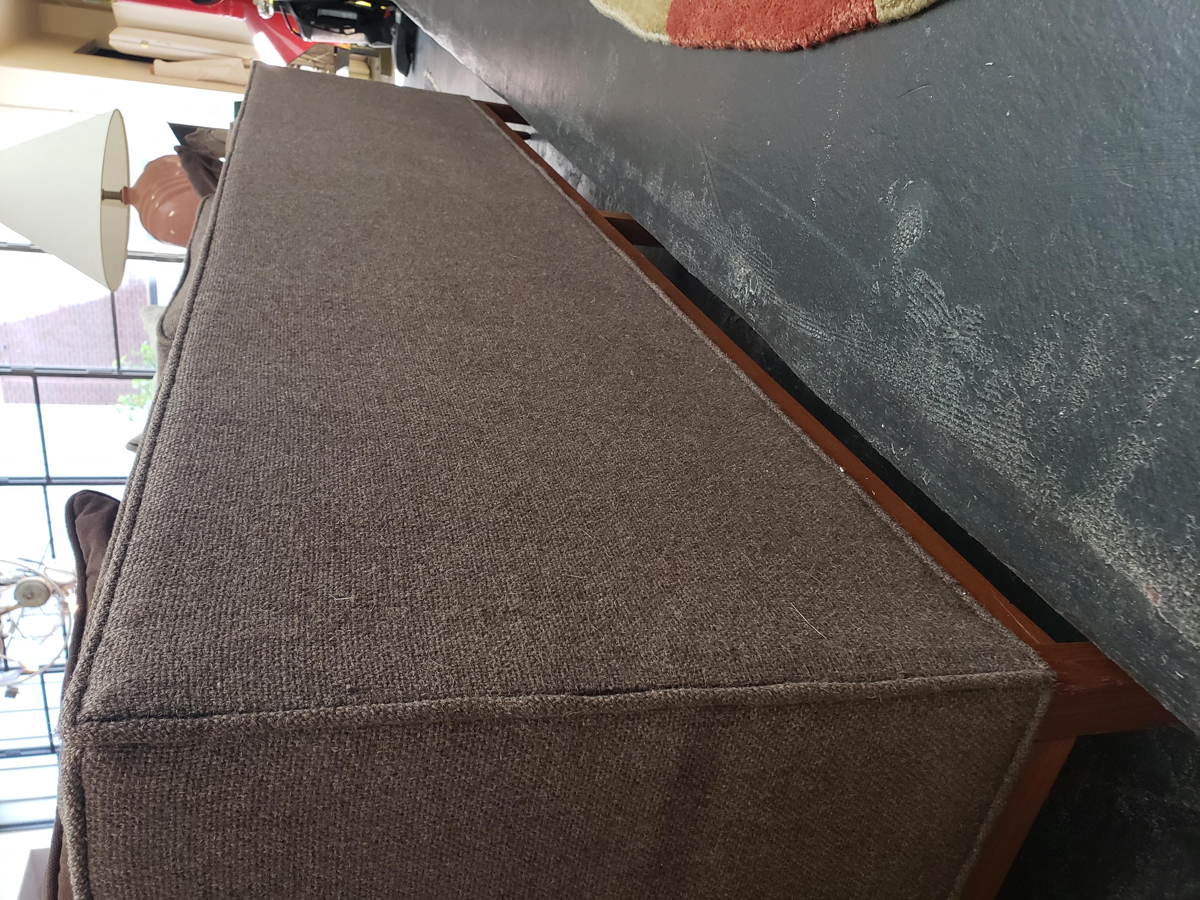 American Vintage/MCM Harvey Probber Tuxedo Sofa For Sale