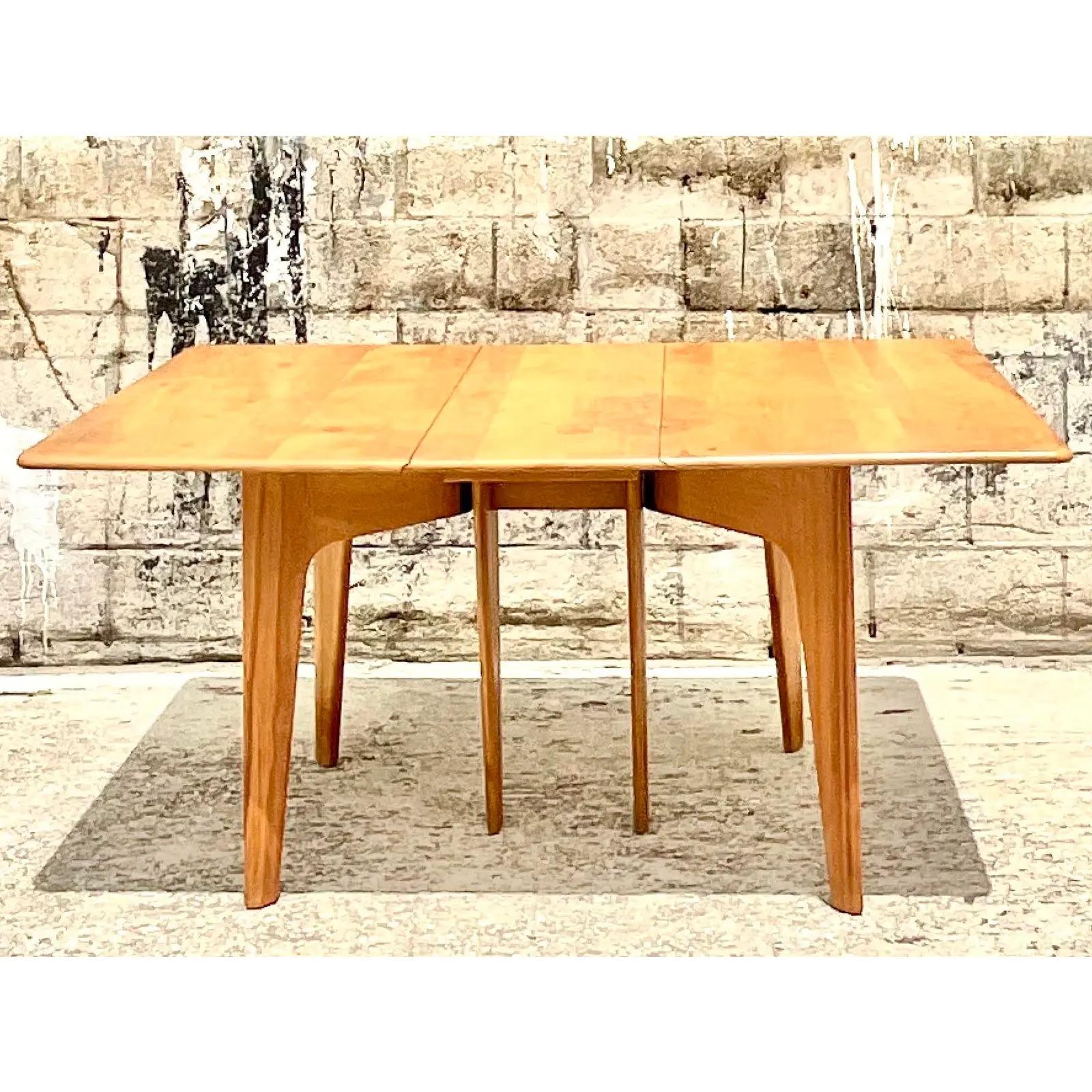 heywood wakefield coffee table vintage