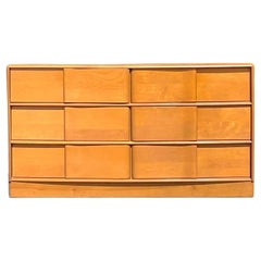 Retro MCM Heywood Wakefield Signed Wave Front Dresser