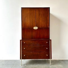 Vintage mcm highboy dresser by Mengel furniture