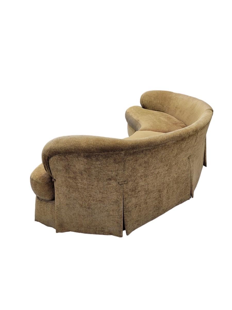 20ième siècle Canapé sectionnel vintage Kagan style MCM de 2 pièces par Thomasville Furniture Co. en vente