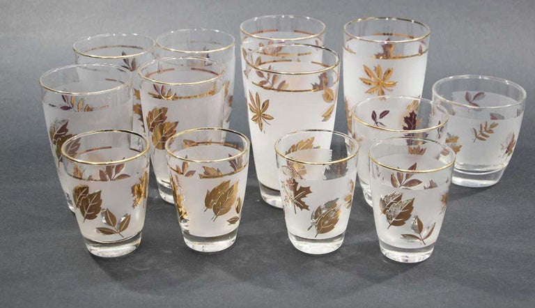 Set of 5 Vintage Libbey Frosted Carousel Tom Collins Glasses – Thoroughly  Modern Maggie