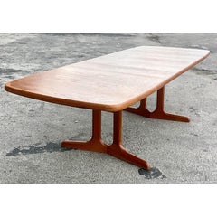 Vintage MCM Mobler Danish Teak Dining Table