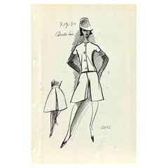 MCM Original Madame Gres Fahion Sketch