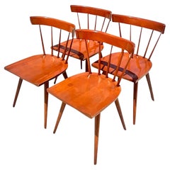 Chaises de salle à manger vintage MCM Paul McCobb pour Winchendon Furniture, ensemble de 4 pièces