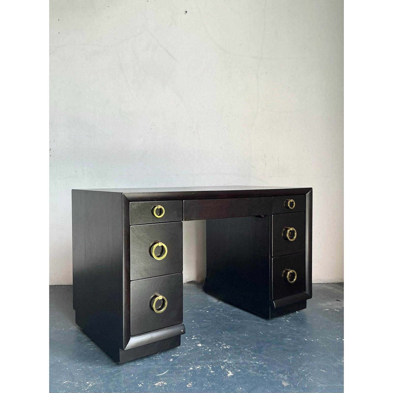 XX secolo Scrivania vintage MCM Robsjohn Gibbings per Widdicomb in vendita