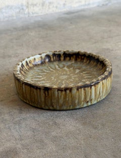 Vintage MCM Rorstrand Gunnar Nyland Pottery Ceramic Small Plate 1960s