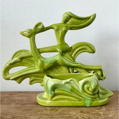 Vintage MCM Royal Haeger Glazed Ceramic Lamp