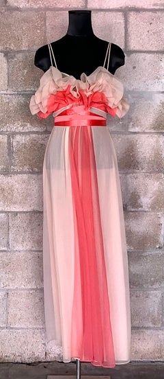 Vintage MCM Ruffle Nightgown