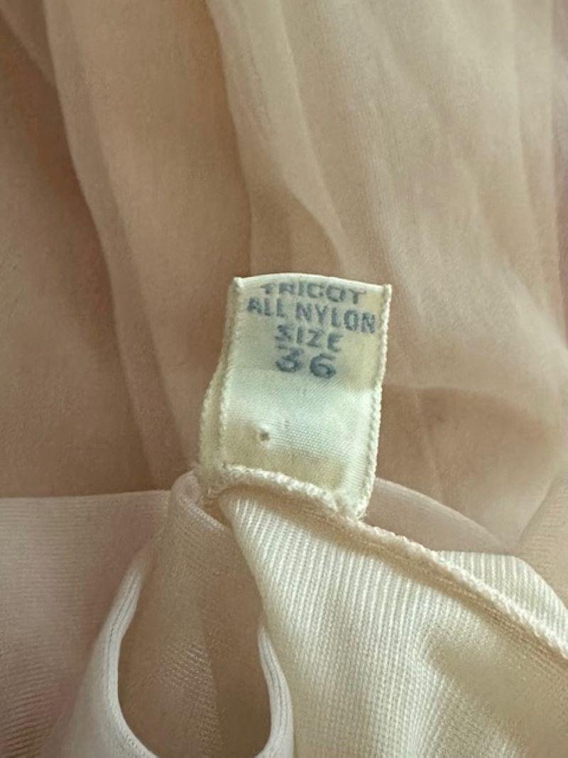 Vintage MCM Ruffle Nightgown For Sale 4