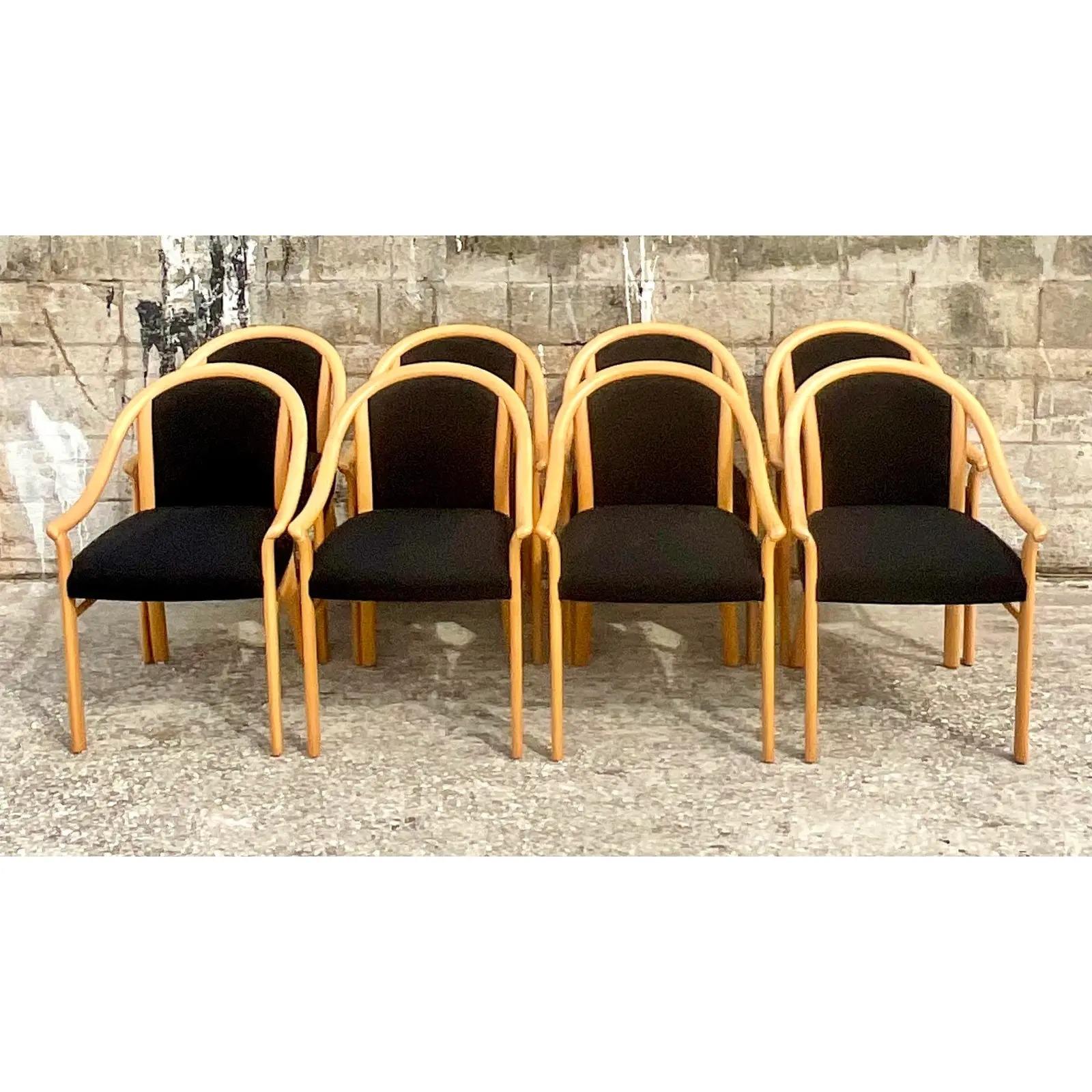 North American Vintage MCM Stendig Dining Chairs, Set of 8