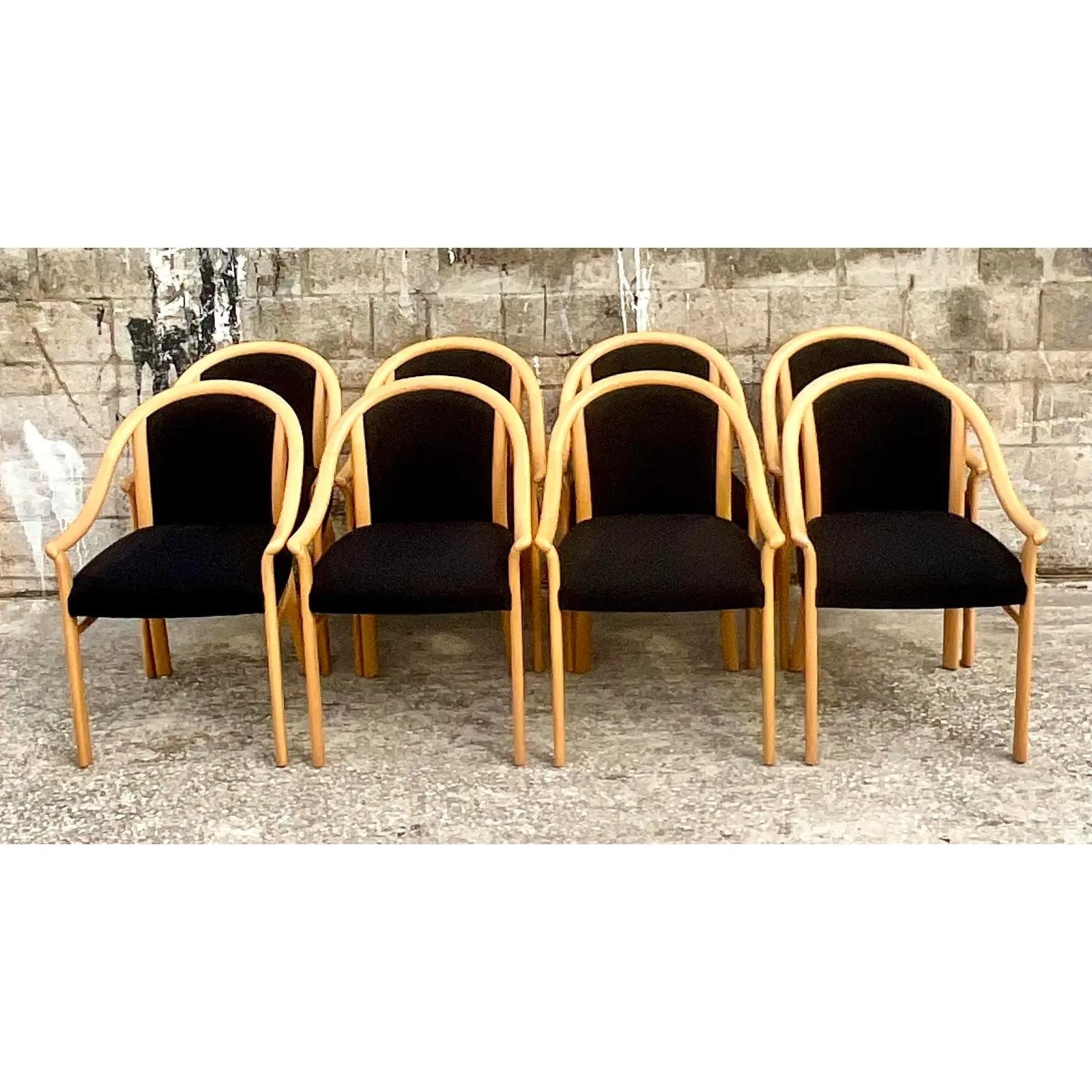 Vintage MCM Stendig Dining Chairs, Set of 8 2
