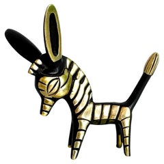 Vintage MCM Taxco Mexican Donkey Cast Bronze, Walter Bosse Style Vintage MCM Taxco Mexican Donkey Cast Bronze, Walter Bosse Style