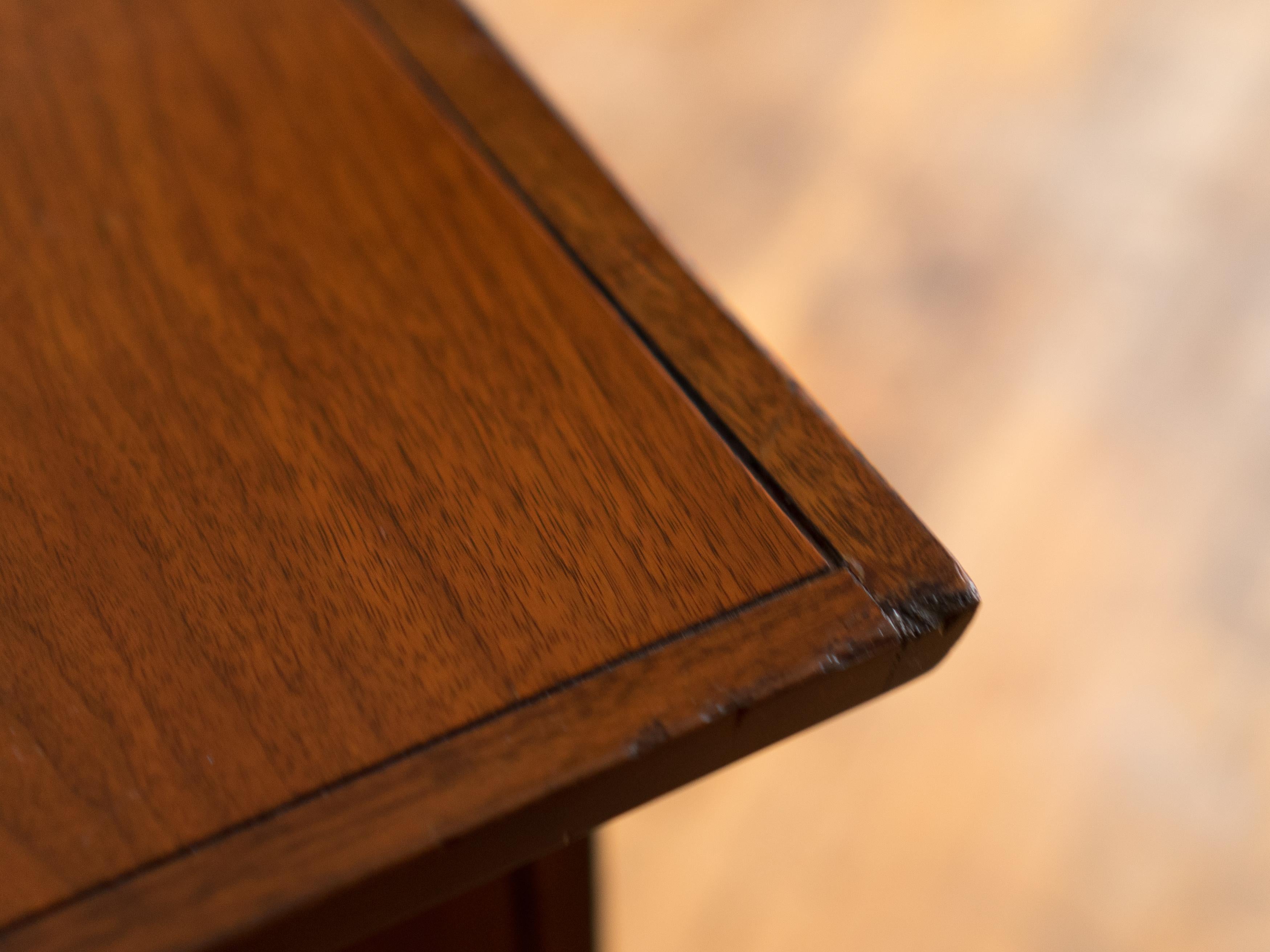 Vintage MCM Walnut Credenza by Helen Hobey for Baker Furniture In Good Condition In Chicago, IL