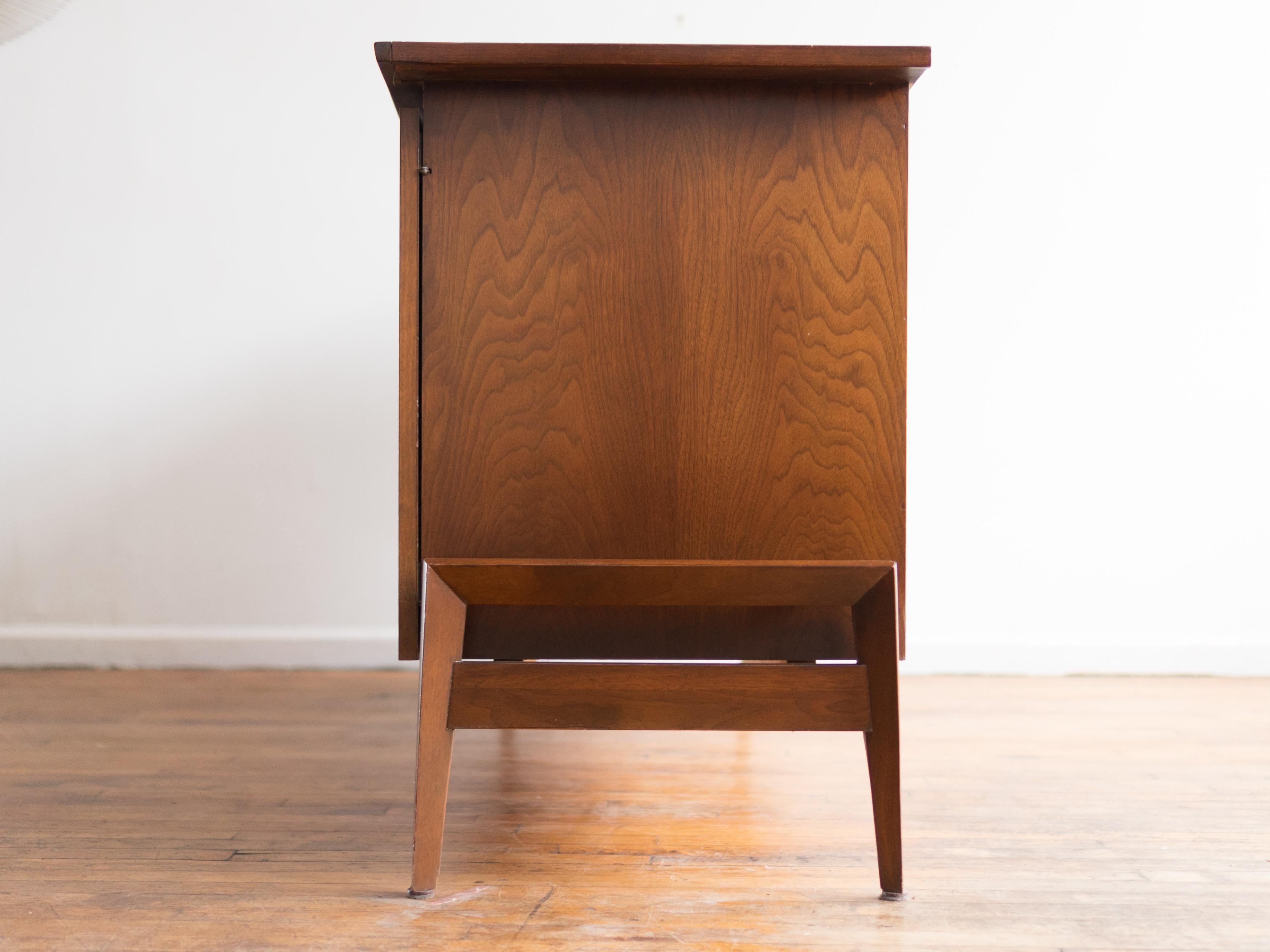 Vintage MCM Walnut Credenza by Helen Hobey for Baker Furniture 2