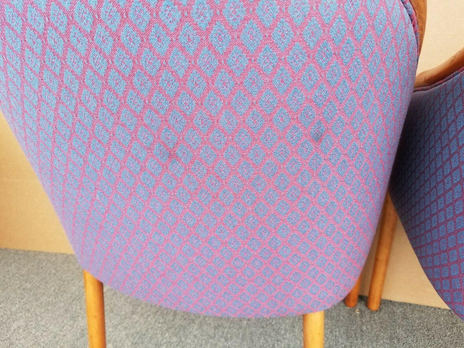 Vintage MCM Ward Bennett for Brickell Armchairs - A Pair In Good Condition For Sale In Lake Worth, FL