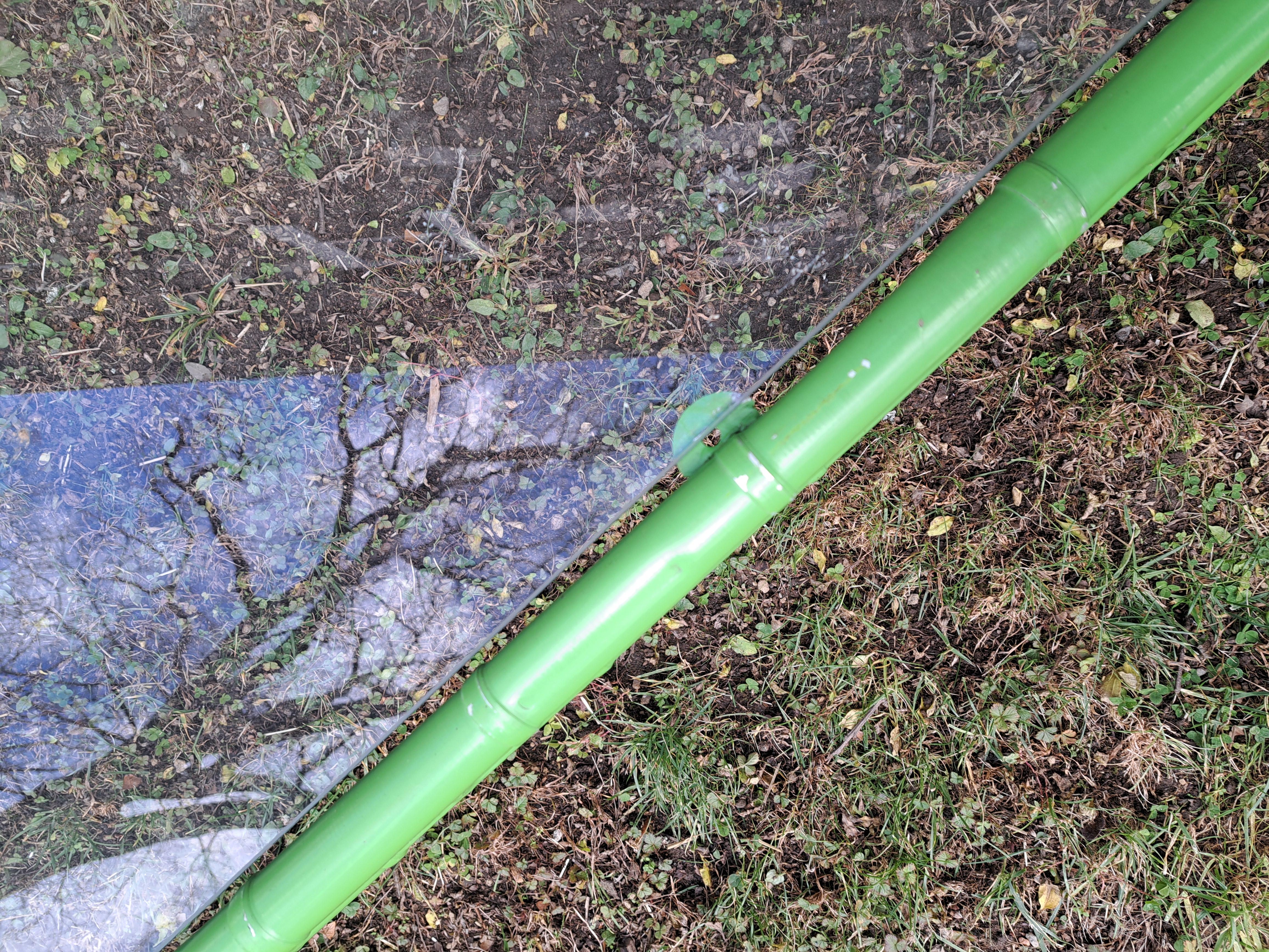 Mesa baja vintage Meadowcraft de aluminio imitación bambú en Bueno estado para la venta en Newtown, CT