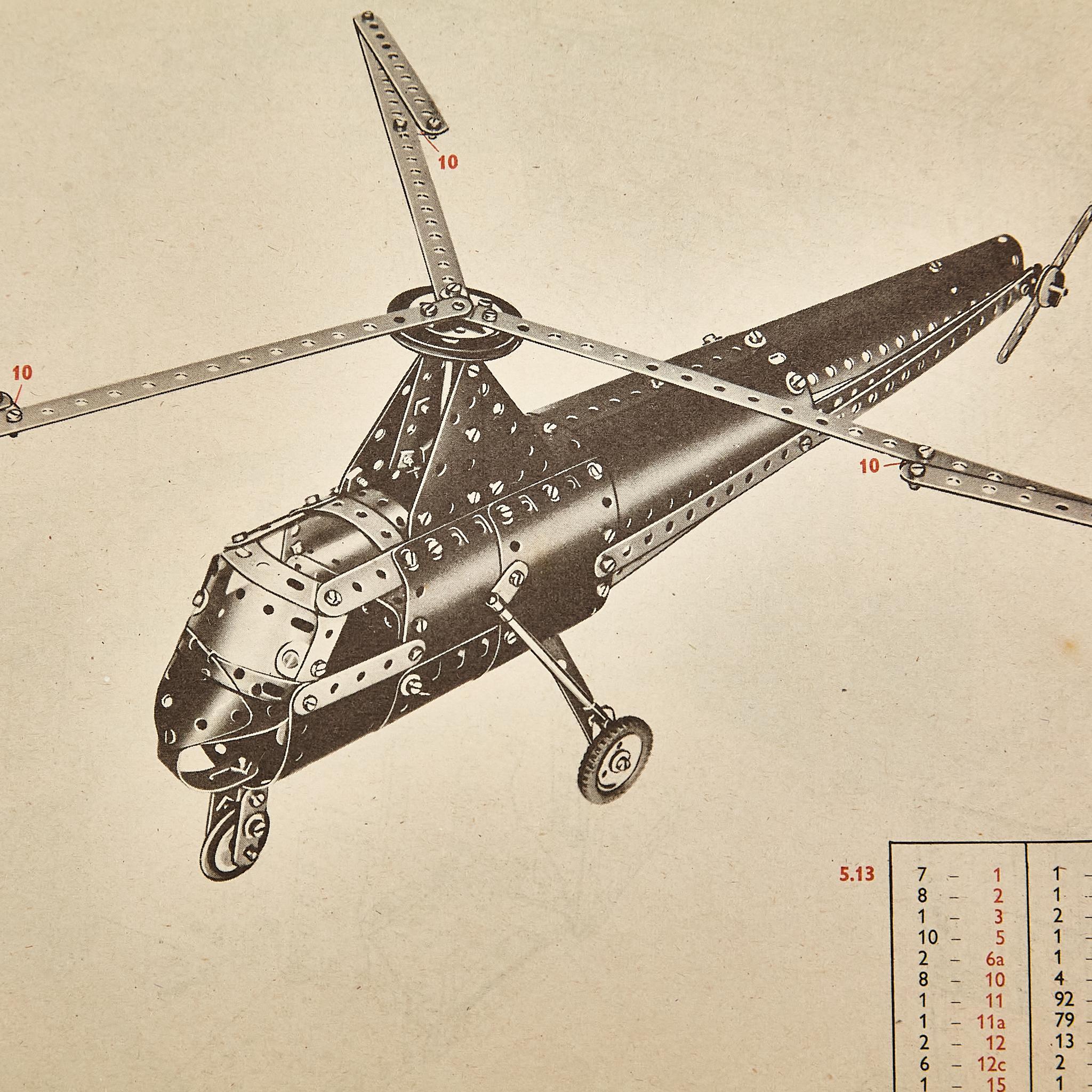Vintage Meccano Bauspiel in Originalverpackung im Angebot 9