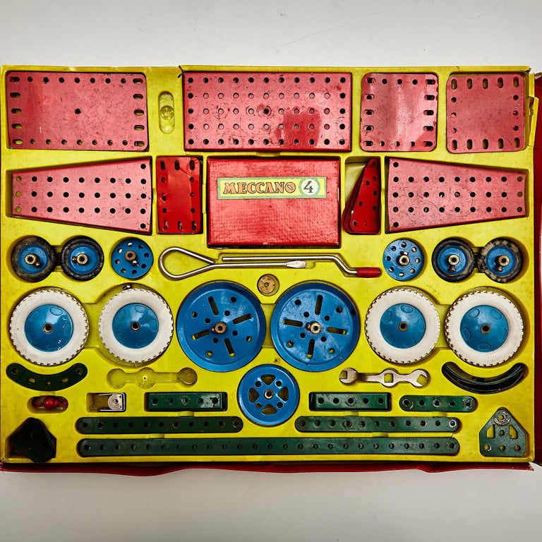 RARE ANCIEN MECCANO Boite N° 1 2 3 4 5 6 ( 201 03204 030205 03204 206E ) Box Lot EUR 125,00